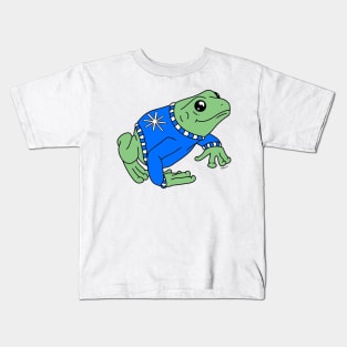 Hoppy Holiday Frog Kids T-Shirt